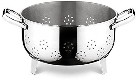 Lagostina Sfiziosa Colatoio, Acciaio Inossidabile, Grigio, 22 cm