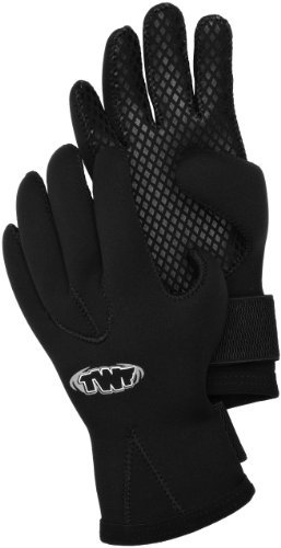 TWF Neoprenhandschuhe 3 mm schwarz Nero - Nero S