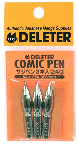 Deleter Manga Comic Pen Saji Pen 3pcs