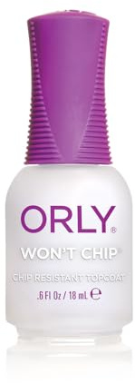 ORLY Won't Chip, Chip Resistant Nail Topcoat 18ml
