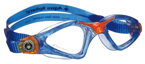 Aquasphere Kayenne JR - Gafas de natación, gafas de piscina para niños de 6 años+ con protección UV, junta de silicona y lentes antivaho y antifugas para niños y niñas