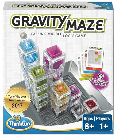 Thinkfun - Gravity Maze - Falling Marble Brain Game and Stem Toy for Kids Age 8 Years and Up