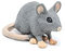 Papo - Grey Mouse Figurine - Wildlife Toy Age 3+ for Kids + - Hand-Painted Garden Animal Model - Educational Nocturnal Mammal Replica - Small Collectible Animal Figure - 4.8 x 2.2 x 2.6 cm - 50205