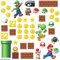 ROOM MATES RS400154 RoomMates, Adesivo da Parete, Motivo: Super Mario, Multicolore (Bunt), PVC