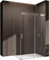 doporro Duschkabine Schiebetür Dusche Eckdusche Ravenna17-2 90x140x195cm Duschabtrennung mit Schiebetür inkl. 4cm Duschtasse ESG-Sicherheitsglas Klarglas 4-Punktbefestigung inkl. Nano-Beschichtung