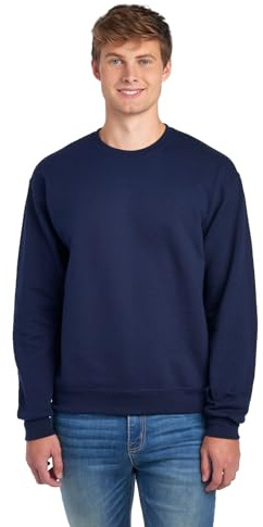 Jerzees -Men's NuBlend Fleece -Sweatshirts & Hoodies, Sweatshirt-Navy, XX-Large