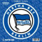 Hertha BSC Auto Aufkleber Logo groß offizielles Lizenzprodukt
