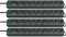 Brennenstuhl Primera-Line, Steckdosenleiste 8-fach (Steckerleiste mit Schalter und 2m Kabel) (4, schwarz)