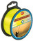 WFT Zielfisch Brandung 300m 0,35mm 10,3kg gelb - Angelschnur zum Brandungsangeln, Brandungsschnur Angelschnur für Dorsch & Scholle