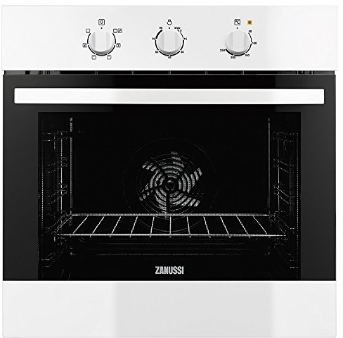 Zanussi ZOB22601WK Oven – Multifunction, White, 74L, Electric, Front Loading