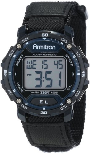 Armitron Sport Men's Digital Chronograph Nylon Strap Watch, 40/8291
