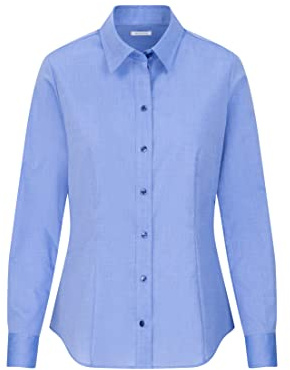 Seidensticker Damskjorta långärmad slim fit uni stretch skjorta
