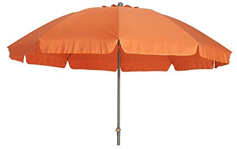 Siena Garden Schirm 250/10t.Poly terra Gest anthr/Pol terr UV+50