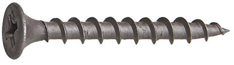 adunox Schnellbauschrauben mit Grobgewinde 3,9 x 35 mm – 1000 Stück Gipsplattenschrauben, phosphatiert, PH2