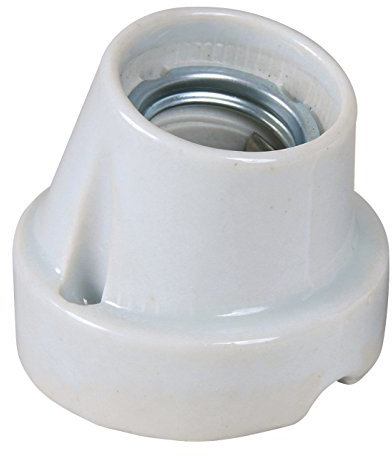 Trixie 76108 Set Keramikfassung Pro Socket, gewinkelt, Black