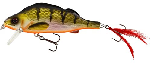 WESTIN Percy The Perch (HL) 10 cm 20 g Wobbler pour Hecht, Waller,, Sandre Leurre, caoutchouc, Hecht Leurre, Angel Leurre, leurres Leurre de Wels, empereur, Leurre Brochet Wobbler, barschwobbler, bar