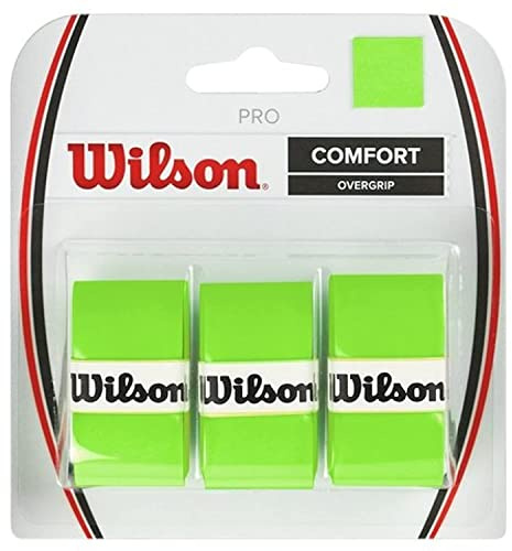 WILSON Pro Overgrip Comfort - 3 Pack (Green)