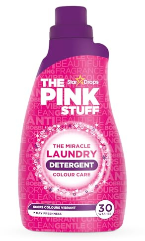 The Pink Stuff Miracle Laundry Detergent Colour Care - Formulated to Remove Stains and Keep Your Coloured Fabric Looking New and Vibrant for Longer - 960ml