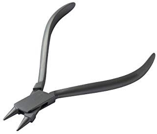 Instrumentezentrum Drahtbiegezange nach Angle, rund/rund, Länge ca. 13 cm - Drahtbiege Zange Technikzange