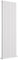 iBathUK Strata Tall Vertical Radiator, Double Oval Panel Radiators, 1800x600mm Slim Radiator, Wall Mounted for Bathroom,Kitchen,Living Room- White