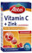 Abtei Vitamin C + Zink - wertvolles Vitaminpräparat zum Lutschen - zur Unterstützung der Abwehrkräfte und des Zellschutzes - glutenfrei, vegan - 1 x 30 Lutschtabletten