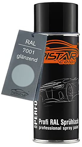 TRISTARcolor RAL 7001 Silbergrau Spraydose 400 ml glänzend schnelltrocknend