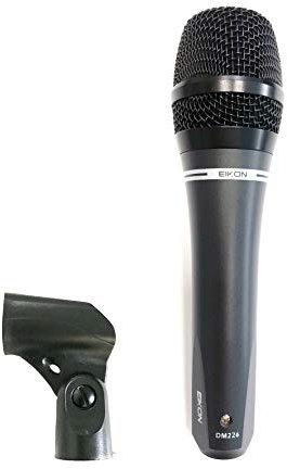 PROEL EIKON DM226 - Microfono palmare dinamico + custodia per uso karaoke, voce, canto, ecc, senza interruttore (DM226)