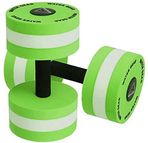 Water Gear Hydro Buoys Minimum - Water Fitness and Pool Exercise - Great for Upper Body and Minimum Stress Training (40% Resistance)