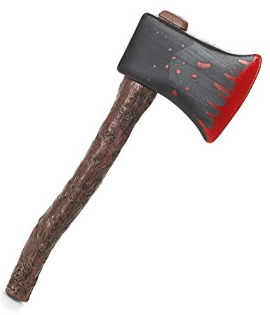 DEGUISE TOI - Petite hache ensanglantée en plastique Halloween - [Armes/Epées]