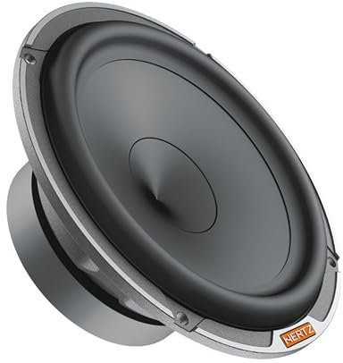Hertz MP 165P.3 – Coppia di woofer auto da 165 mm con cono in carta pressata, impedenza 3 Ohm e potenza di picco 200W, progettato per sistemi audio ad alta dinamica