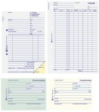 AVERY Zweckform 10 x Formularbuch Fahrtenbuch A5 RC PKW 32 Blatt mit Ausfüllhilfe