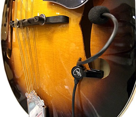La Plume Octave-Mandoline Pickup avec Flexible Micro Cou D'oie par Myers Pickups