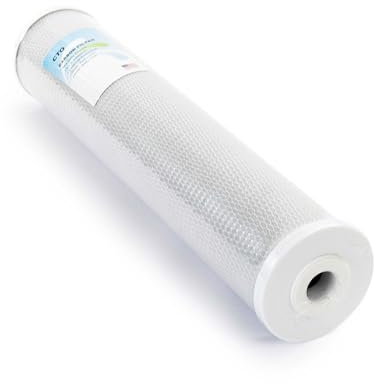 Naturewater CTO-20L Aktivkohle Block Filter Big Blue 20 Zoll (508 mm) 5 µ Ersatz Wasserfilter, Umkehrosmose Filter, Ersatz Filterkartusche, Trinkwasserfilter
