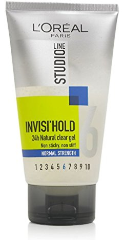 L'Oral Paris Studio Line Invisi'Hold 24H Natural Clear Gel Normal Strength 150Ml by L'Oreal Paris