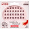 KISS Haute Couture Collection 30 Trio Lashes in Various Lengths, Short Combo, Natural Premium Fake Eyelashes includes Lash Glue