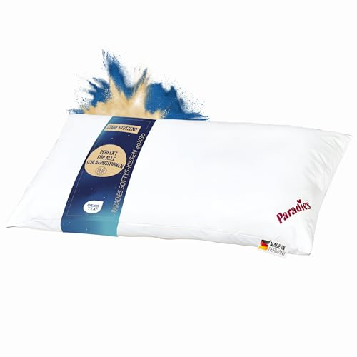 Paradies Kopfkissen Softy-Extra, 40x80 cm, Weiss