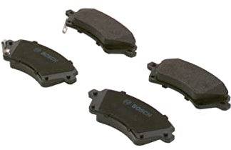 Bosch BP445 - Pastiglie Freni Auto, Delantero - Calidad Bosch - Reducción de Ruido y Polvo - Certificación ECE-R90 - Sin Cobre - 1 Juego de 4 Pastillas