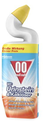 00 null null flüssiger WC Reiniger, Urinsteinentferner und Entkalker extra stark, 1er Pack, 750 ml