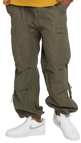 Brandit Herren M65 Vintage Pants Cargo Freizeithose, Olive, XL