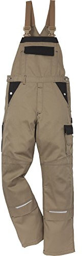 Fristads Kansas, Icon två hängselbyxor 1009 lyx, Khaki/svart, C56