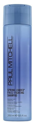 Paul Mitchell Spring Loaded Frizz-Fighting Shampoo - Haar-Reinigung für Locken und welliges Haar, sulfatfreies Shampoo mit Anti-Frizz Effekt, 250 ml