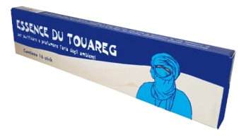 BASTONCINI PROFUMATI INCENSO ESSENCE DU TOUAREG DAL PRODUTTORE DELLA CARTA D'ERITREA DEODORANTE PER AMBIENTI