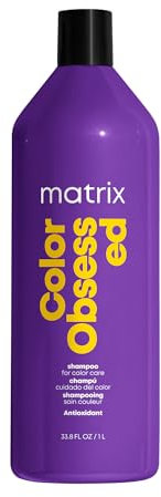 Matrix Color Obsessed Antioxidant Shampoo | Enhances Hair Color, Protects Color Vibrancy & Prevents Fading | For Color Treated Hair | Cruelty Free | Salon Shampoo | Vegan