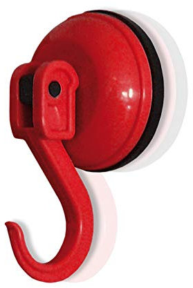 NERTHUS FIH 019 Gancho Ventosa/Super Suction Hook, Acero Inoxidable, Multicolor