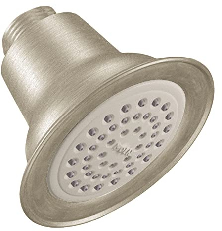 Moen 6303EPBN Collection 3.5-Inch Single Function Eco-Performance Shower Head, Brushed Nickel
