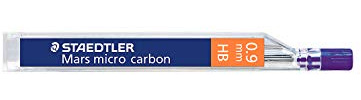 STAEDTLER MARS Feinmine Marsm, 0,9 HB 12 minuter i etui