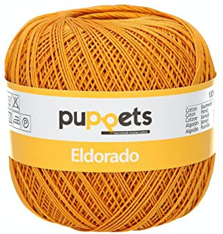 Puppets Eldorade Stärke 10, 50g, 4574010-09532, Farbe:9532, Häkelgarne