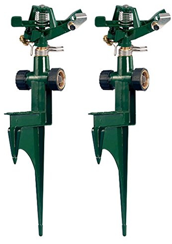 Orbit 56351N 56351 Zinc Impact on Metal Step Spike, 2-Pack, Green