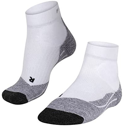 FALKE Damen Tennissocken TE2 Short W Sso Baumwolle Funktionsmaterial antiblasen 1 Paar, Weiß White-Mix 2020, 37-38