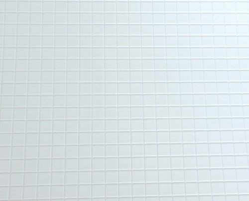 Melody Jane Miniatura para Casa de Muñecas 1:12 Escala Cocina Baño Suelo Blanco Hoja del Azulejo